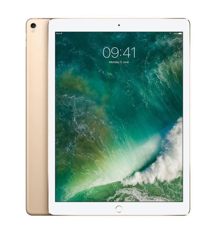 2017 Apple iPad Pro (12.9-inch, Wi-Fi + Cellular, 256GB) Gold (Renewed)