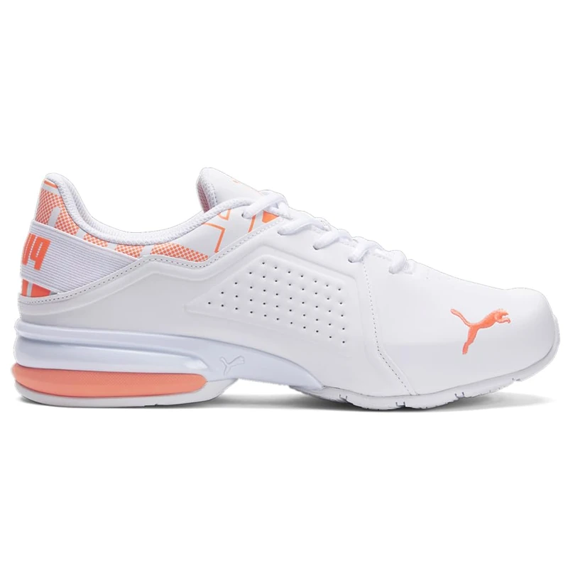 PUMA Men's Viz Runner Sneaker White Black