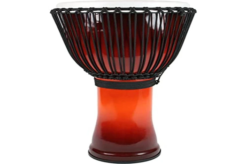 Toca Djembe Freestyle II Rope Tuned African Sunset 12"