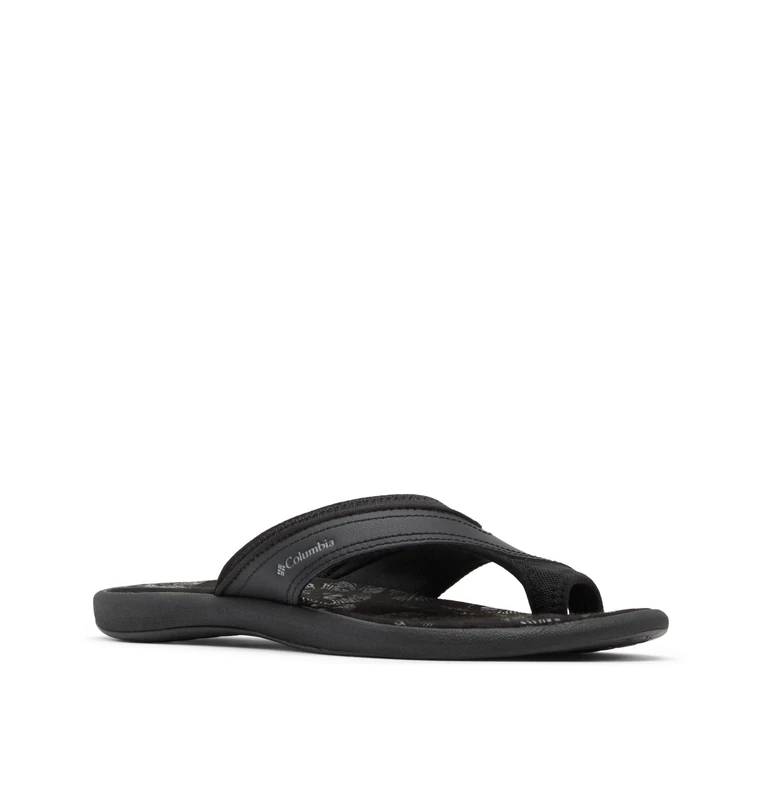Columbia Kea 2 Flip Flop for Women, Black (Black/Ti Grey Steel), 7 UK
