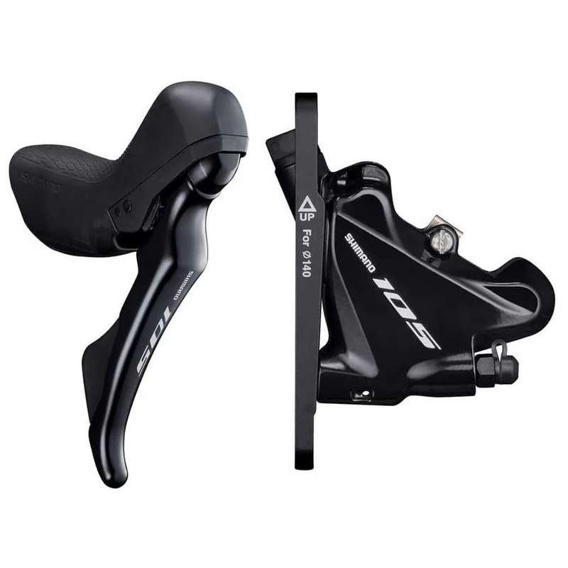 SHIMANO Unisex - Adult Brakes - 2090365760 Brakes, Silky Black, One Size