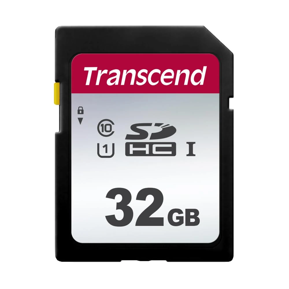 Transcend 32GB SDHC 300S Memory Card UHS- I, C10, U3, V30, 4K, Full HD, Up to 95/40 MB/s (appropriate for Digital Cameras) with Frustration Free Packaging TS32GSDC300S-E