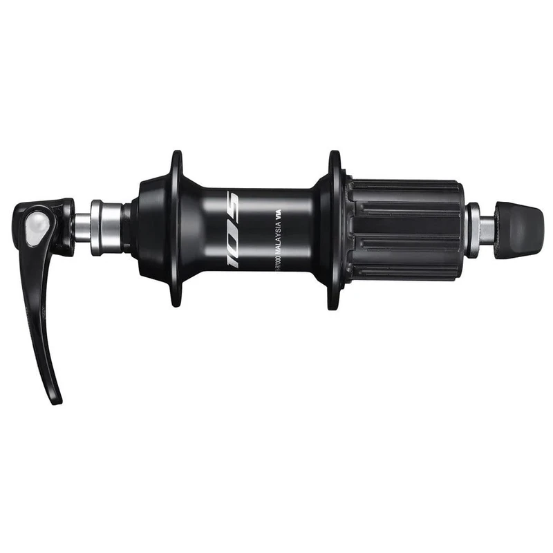 Shimano Unisex - Adult 105 Cassette Rear Hub Black 32 Hole