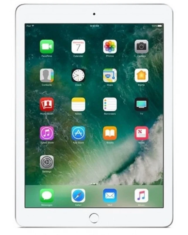 2018 Apple iPad (9.7-inch, Wi-Fi, 128GB) Silver (Renewed)