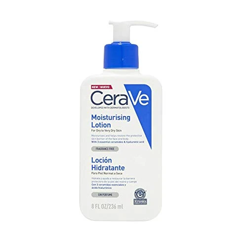 CeraVe Moisturising Lotion Normal or Dry Skin, Fragrance Free, 236 ml
