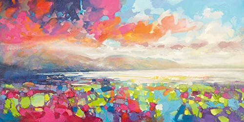 The Art Group Scott Naismith (Resonant colour) 30 x 60cm Canvas Print