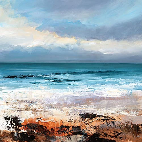 The Art Group Joanne Last (Sea Surge) 85 x 85cm Canvas Print