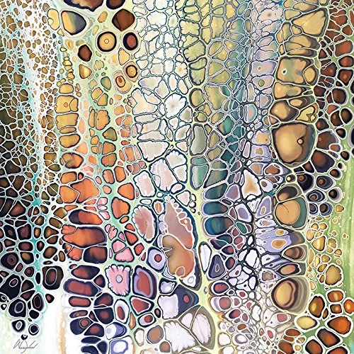 The Art Group Nancy Wood (Lava Flow) 85 x 85cm Canvas Print