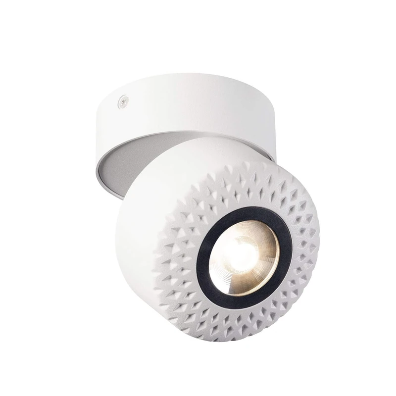 SLV Wall and Ceiling-Mounted Light TOTHEE/Ceiling and Wall Lighting Inside, LED spot, Ceiling Spotlight / 3000K 17W 1250lm White dimmable 50 Degrees