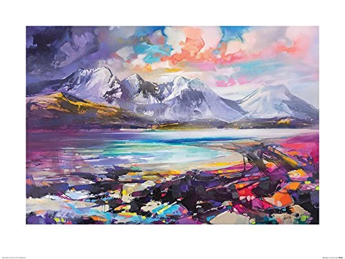 Scott Naismith (Torrin, Skye) 60 x 80cm Art Print
