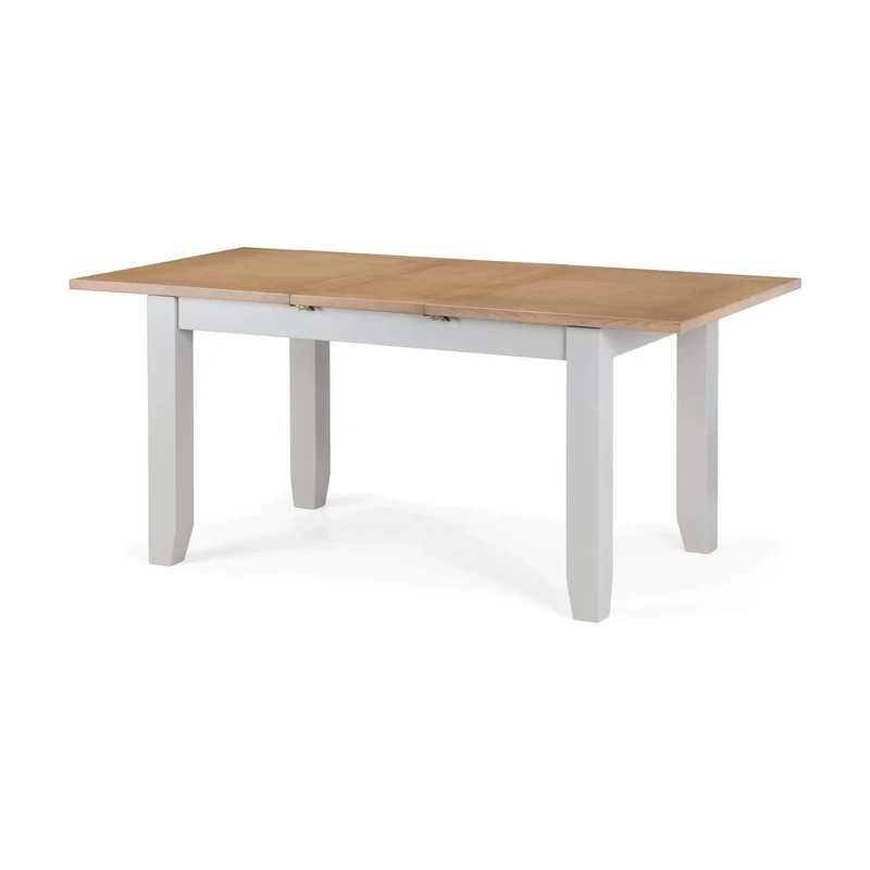 Julian Bowen Richmond Extending Dinig Table, Grey/Oak