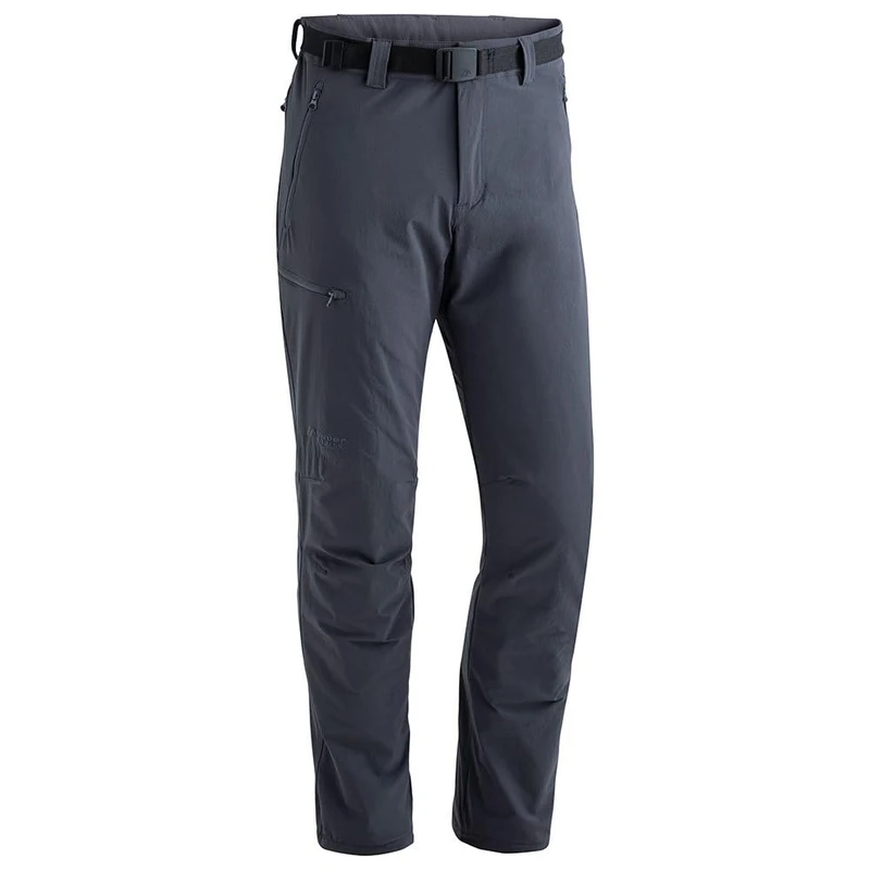maier sports Men's Oberjoch Therm Hiking Pants, Lined Outdoor Pants, Elastic Trekking Pants Graphite
