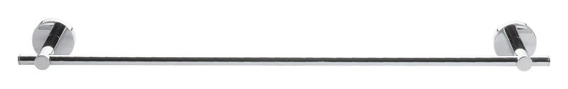 tesa® Smooz Towel Rod, high Gloss Chromed Metal, self-Adhesive, Adhesive mounting Technology, 50mm x 640mm x 85mm