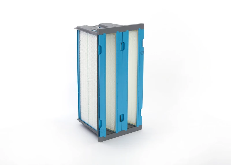 GVS Filter Technology 80.021.0003.00.AA F7 ECO 287 Assembled Bacticell, 1/2 size, Blue/White