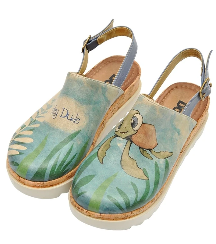 DOGO Akita, Wedge Women's Sandal, Multicolored, 4 UK