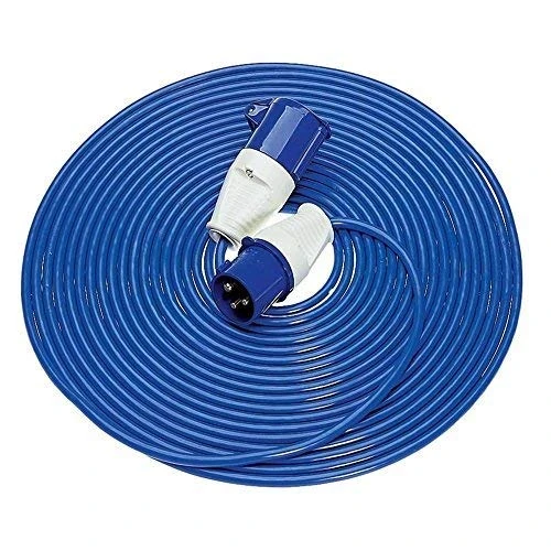 25M 25 Metre 32 Amp 230 Volt 2.5mm Extension Power Arctic Cable Lead 240 V Volt