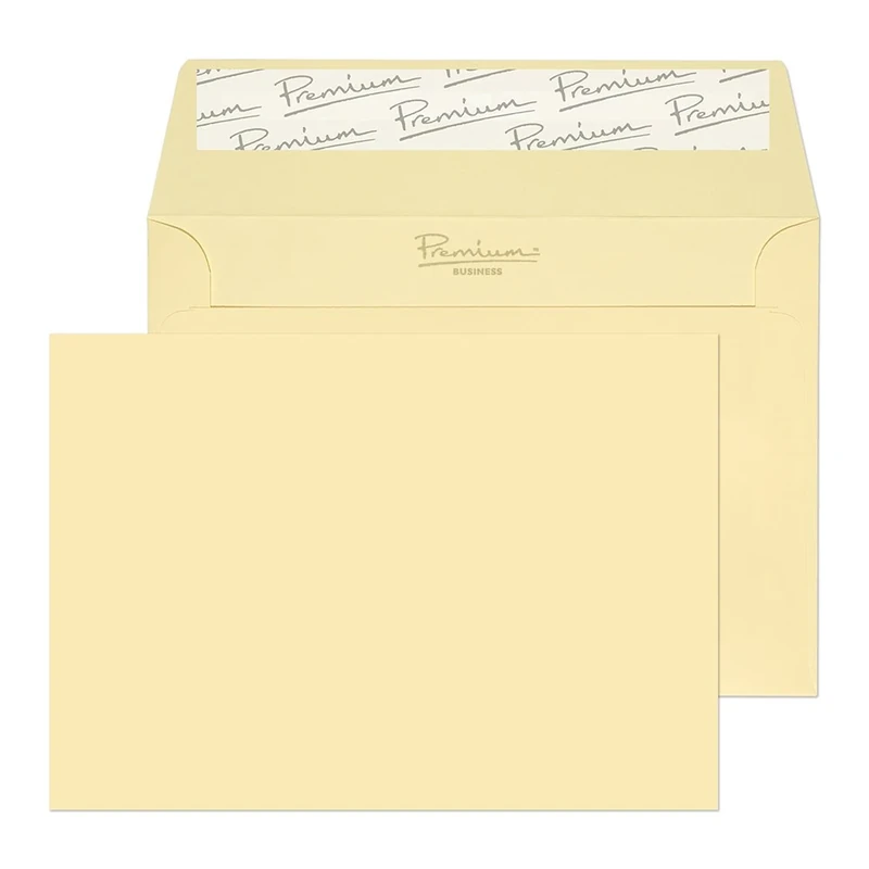 Blake Envelopes Premium Business 51880 Briefumschläge Haftklebung Vellum Wove C6 114 x 162 mm - 120g/m² | 500 Stück