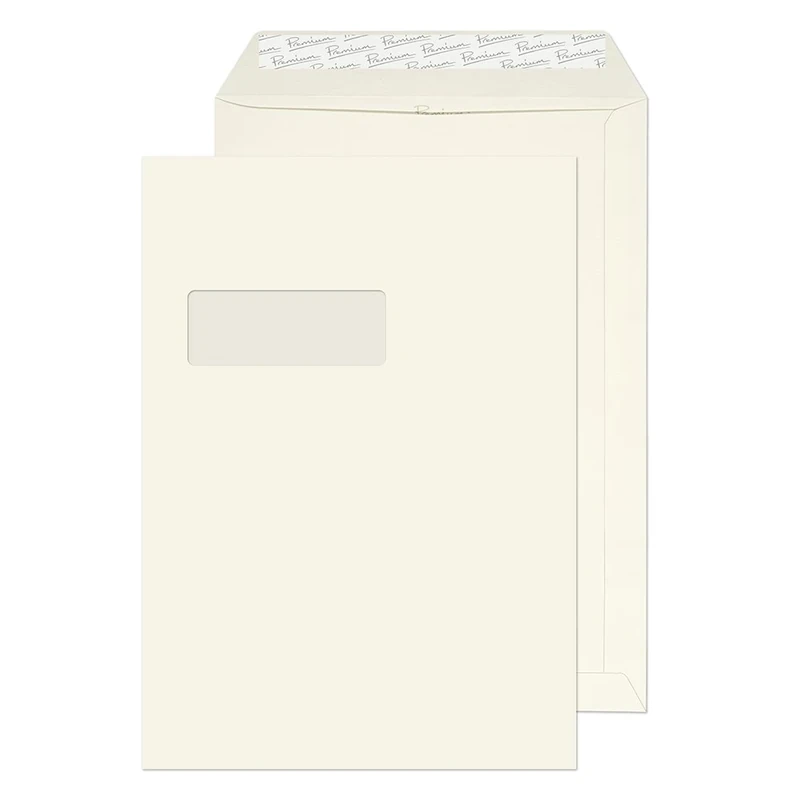 Blake Business C4 324 x 229 mm 120 gsm Peel & Seal Pocket Envelopes (39892) High White Laid - Pack of 250