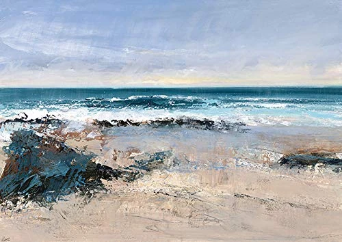 Joanne Last (Watching The Waves) 85 x 120cm Canvas Print