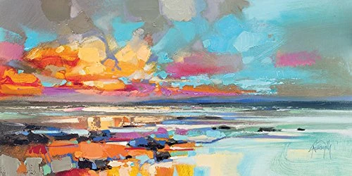 Art Group The (Tiree Sand) Canvas Print, Multi-Colour, 50 x 100 cm