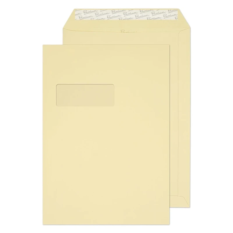 Blake Business C4 324 x 229 mm 120 gsm Peel & Seal Pocket Envelopes (95892) Vellum Laid - Pack of 250