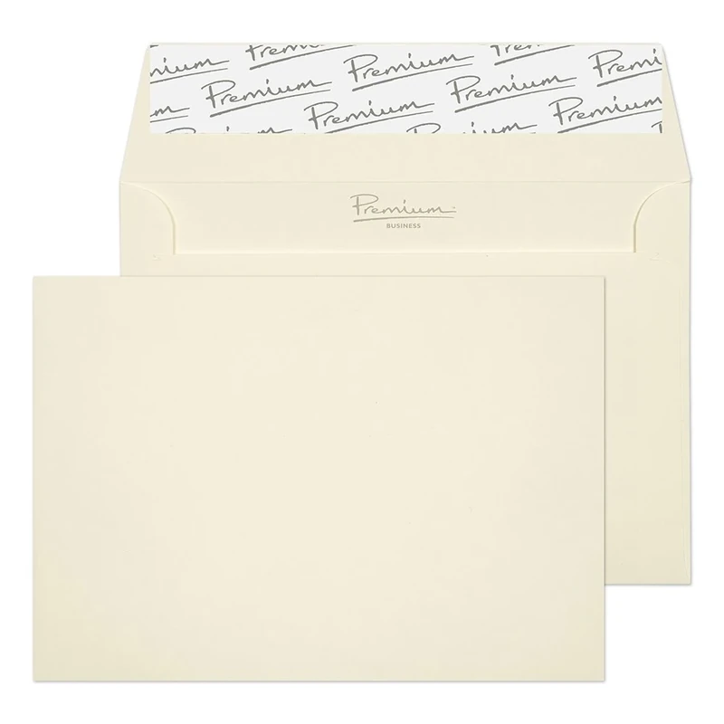Blake Envelopes Premium Business 71880 Briefumschläge Haftklebung Auster Wove C6 114 x 162 mm - 120g/m² | 500 Stück