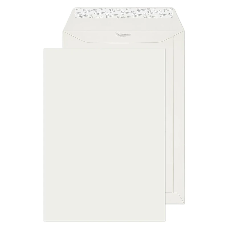 Blake Business C4 324 x 229 mm 120 gsm Peel & Seal Pocket Envelopes (37891) Brilliant White Wove - Pack of 250