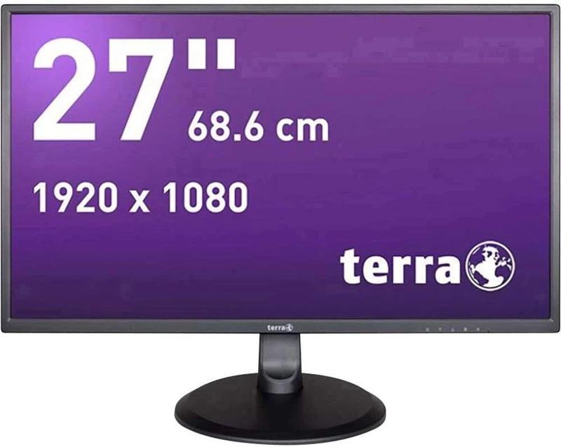 Wortmann AG TERRA LCD/LED 2747W computer monitor 68.6 cm (27") Full HD Black - Image 1