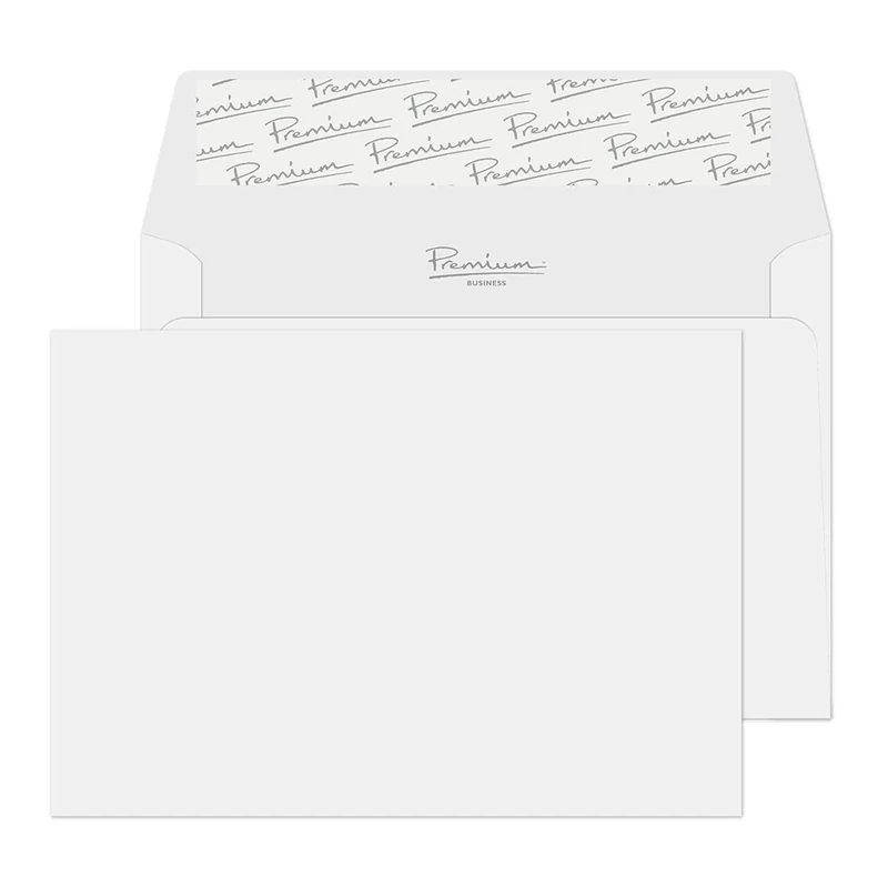 Blake Business C6 114 x 162 mm 120 gsm Peel & Seal Wallet Envelopes (37880) Brilliant White Wove - Pack of 500