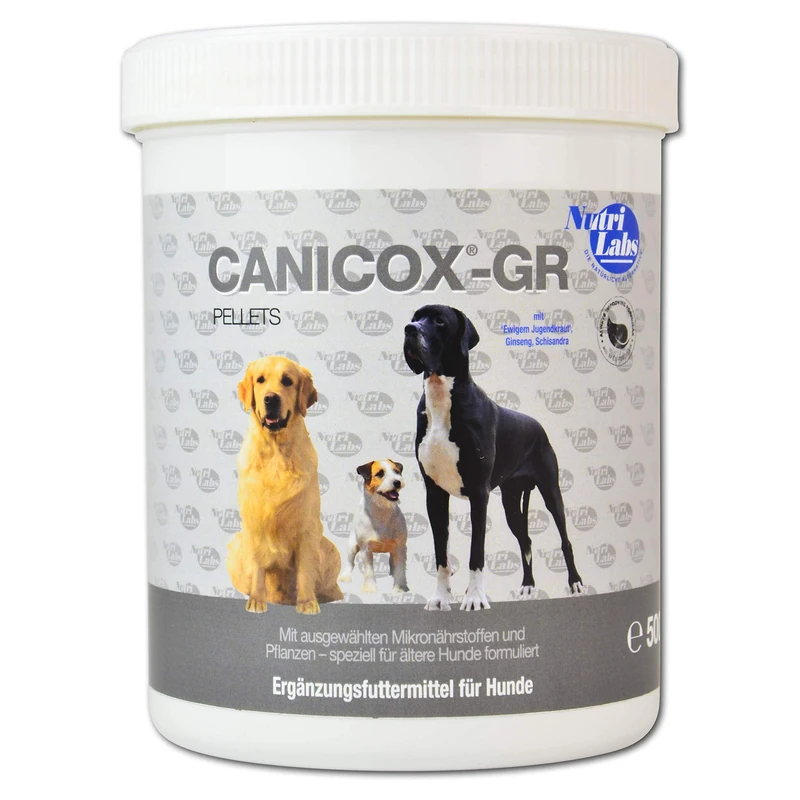 NutriLabs CANI Cox Gr Supplement, Food Futterm Pellets for Dogs Pack of 1 x 500 g) - Image 1