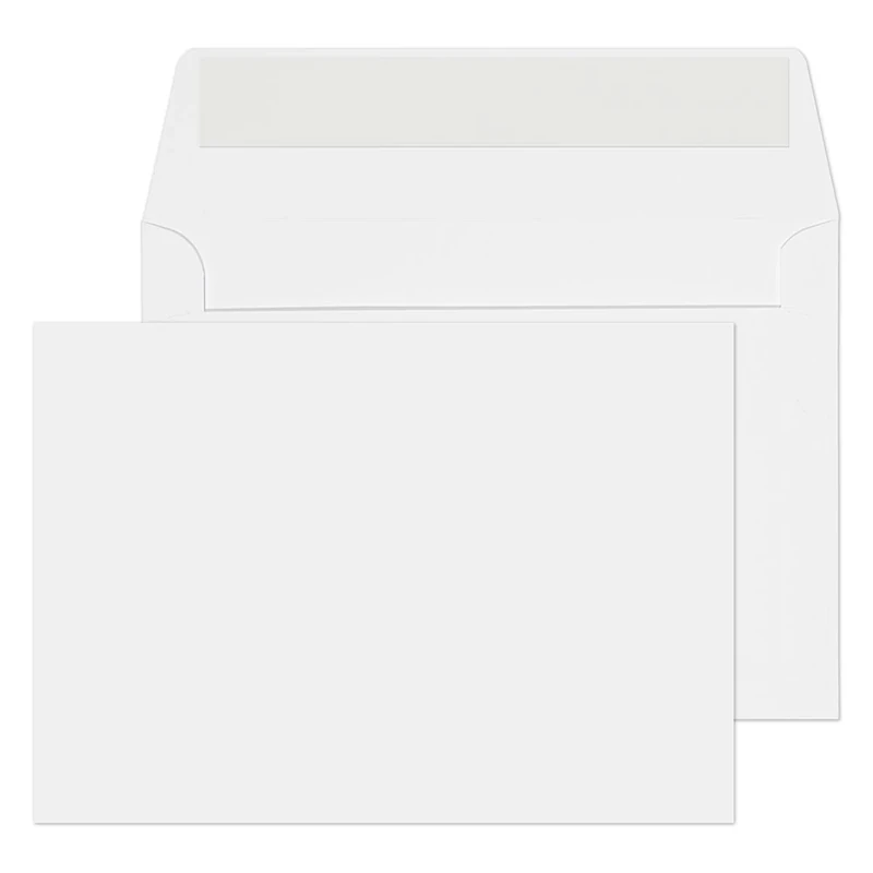 Blake Purely Everyday C6 114 x 162 mm 120 gsm Invitation Peel & Seal Envelopes (ENV5002) Ice White - Pack of 500