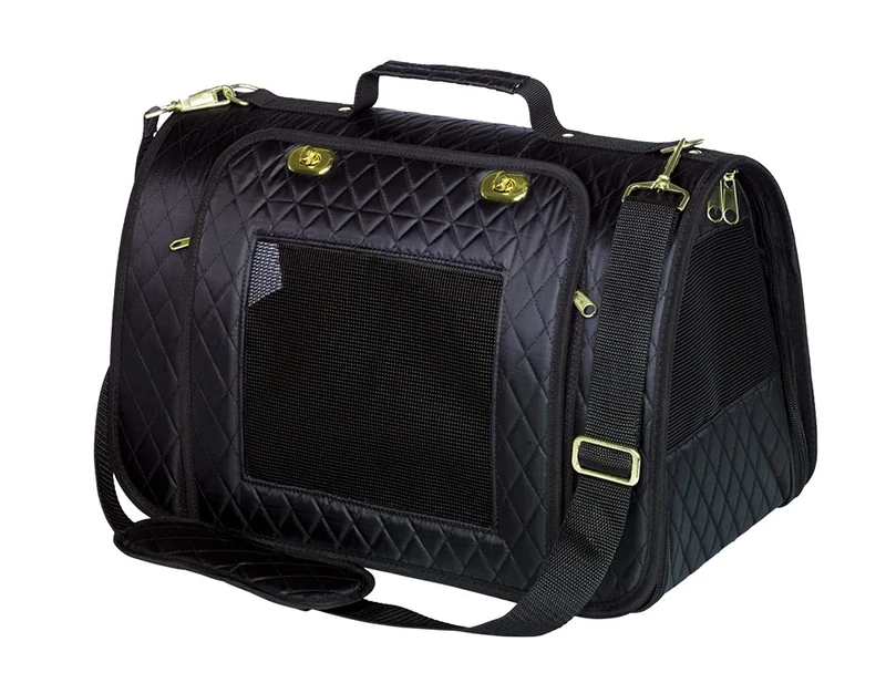 Nobby 63834 Pouch Kalina Black - Pet Carrier for Cats and Dogs