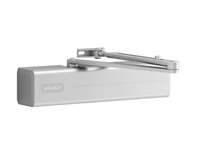 Tesa Assa Abloy DC340-DEV1 DC340 Closer Doors with Articulated Arm, Silver