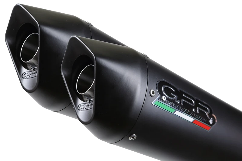GPR D.61.3.FUNE Ducati Monster 800 2003/05 Posizione Alta Dual Homologated Slip-On Exhaust System