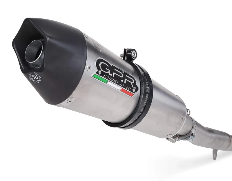 GPR exhaust system compatible with Hypermotard 796 2010/2012 Homologated legal Mid-full system exhaust, including removable db killer and catalyst