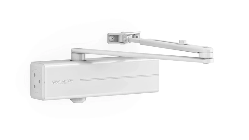 Yale DC140-D9016 DC140 Closer Doors with Articulated Arm, White