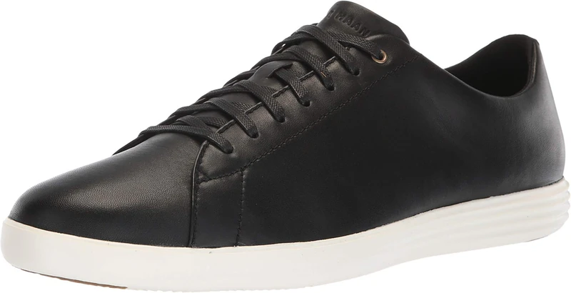 Cole Haan Men's Grand Crosscourt Ii Sneaker, Black Lthr White, 13 UK Wide