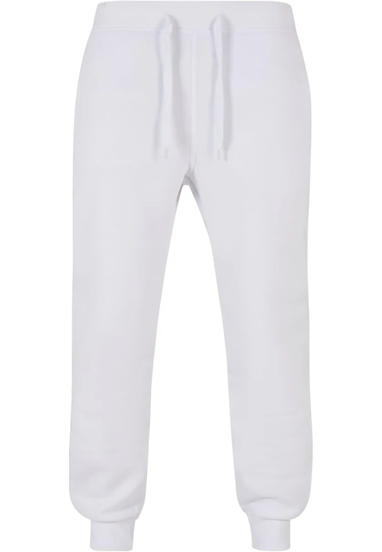 Southpole Men's 1570 Basic Active Fleece Jogger Sweatpants, White a, X-Small