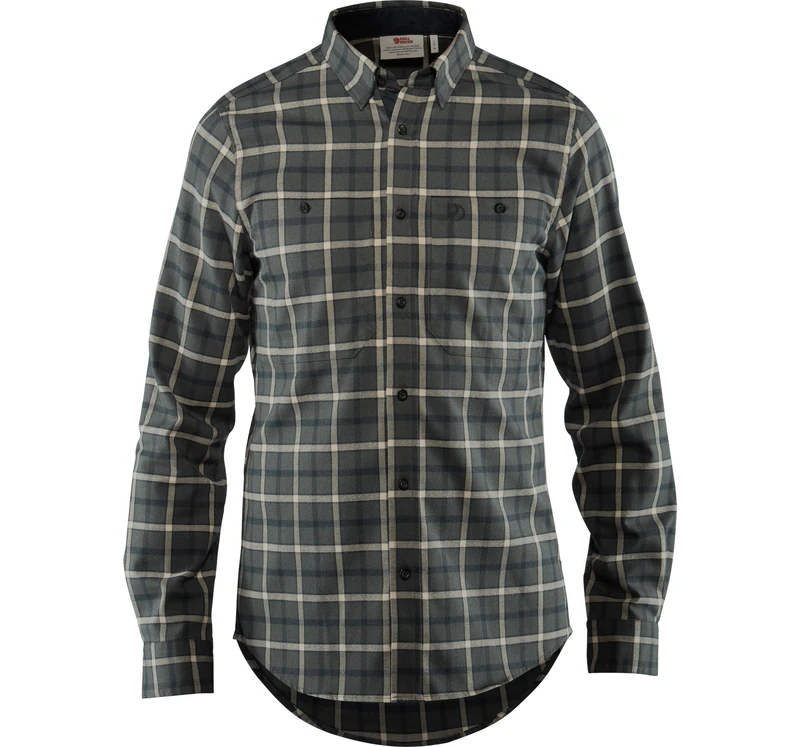 Fjällräven Fjällslim Shirt Ls M Long Sleeved T-Shirt - Grey, X-Large
