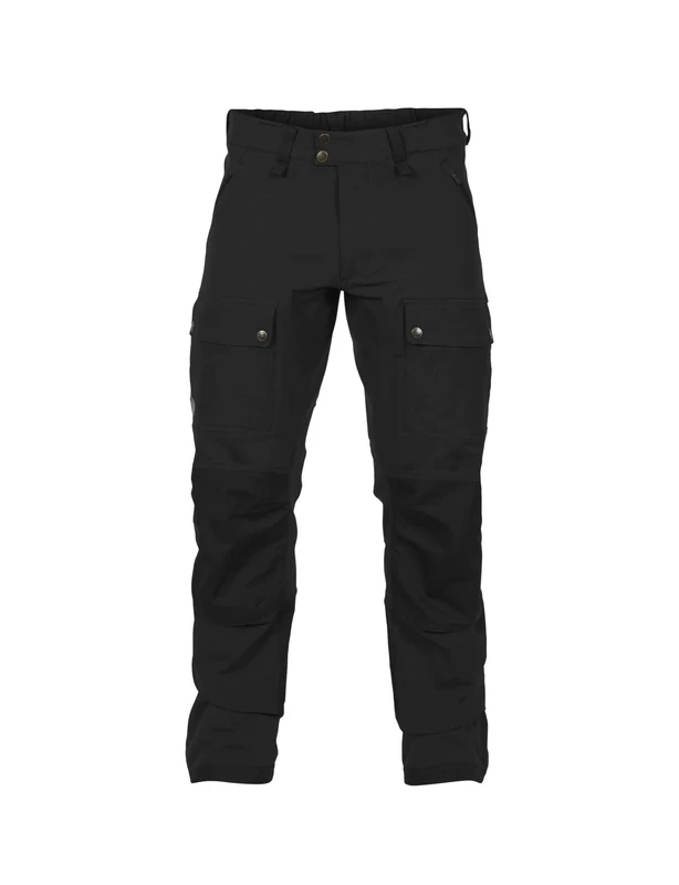 Fjallraven Keb Touring Trousers M Long Sport Trousers - Black, 58