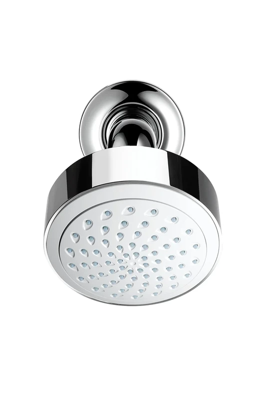 Mira Showers Beat Shower Head and Arm Wall Mounted Shower Head 90mm Chrome 1.1740.578
