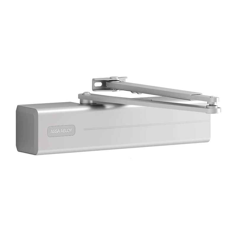 Tesa Assa Abloy DC347-DEV1 Door Closer with Articulated Arm, Silver