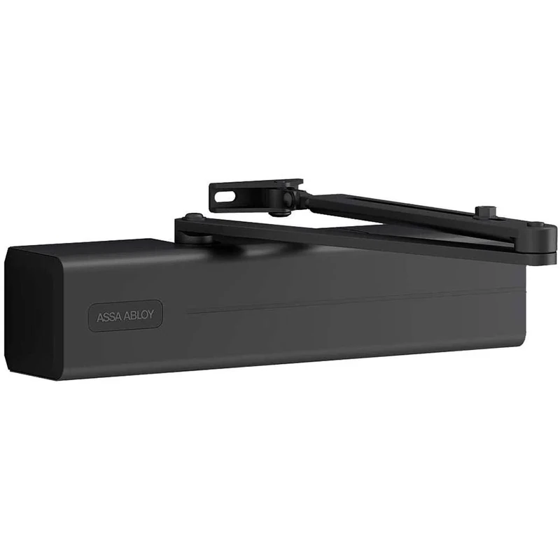 Tesa Assa Abloy DC347-D9005 DC347 Closer Articulated Arm for Doors, Black/White