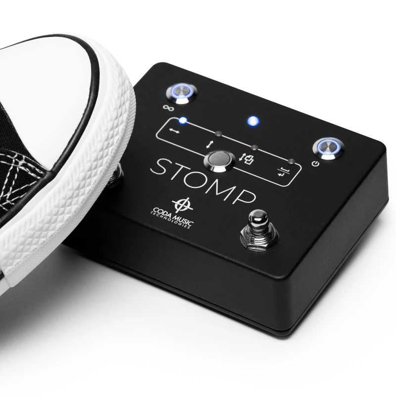 STOMP Bluetooth 4.0 Page Turner & App Controller Foot Pedal for Tablets by Coda Music Technologies