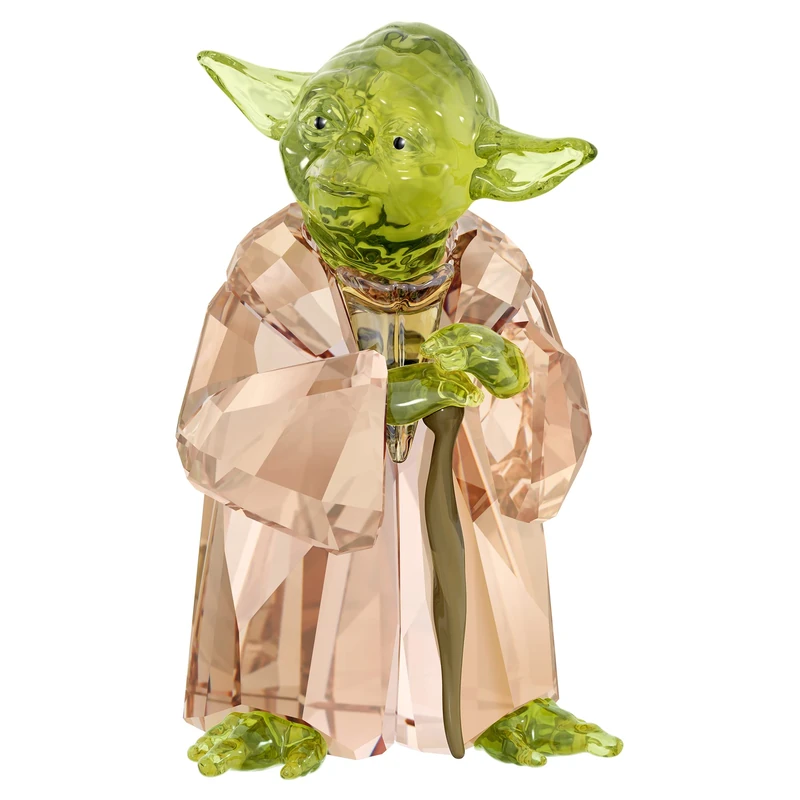 Swarovski Star Wars Master Yoda, Green and Gold tone Crystals, from the Star Wars Collection