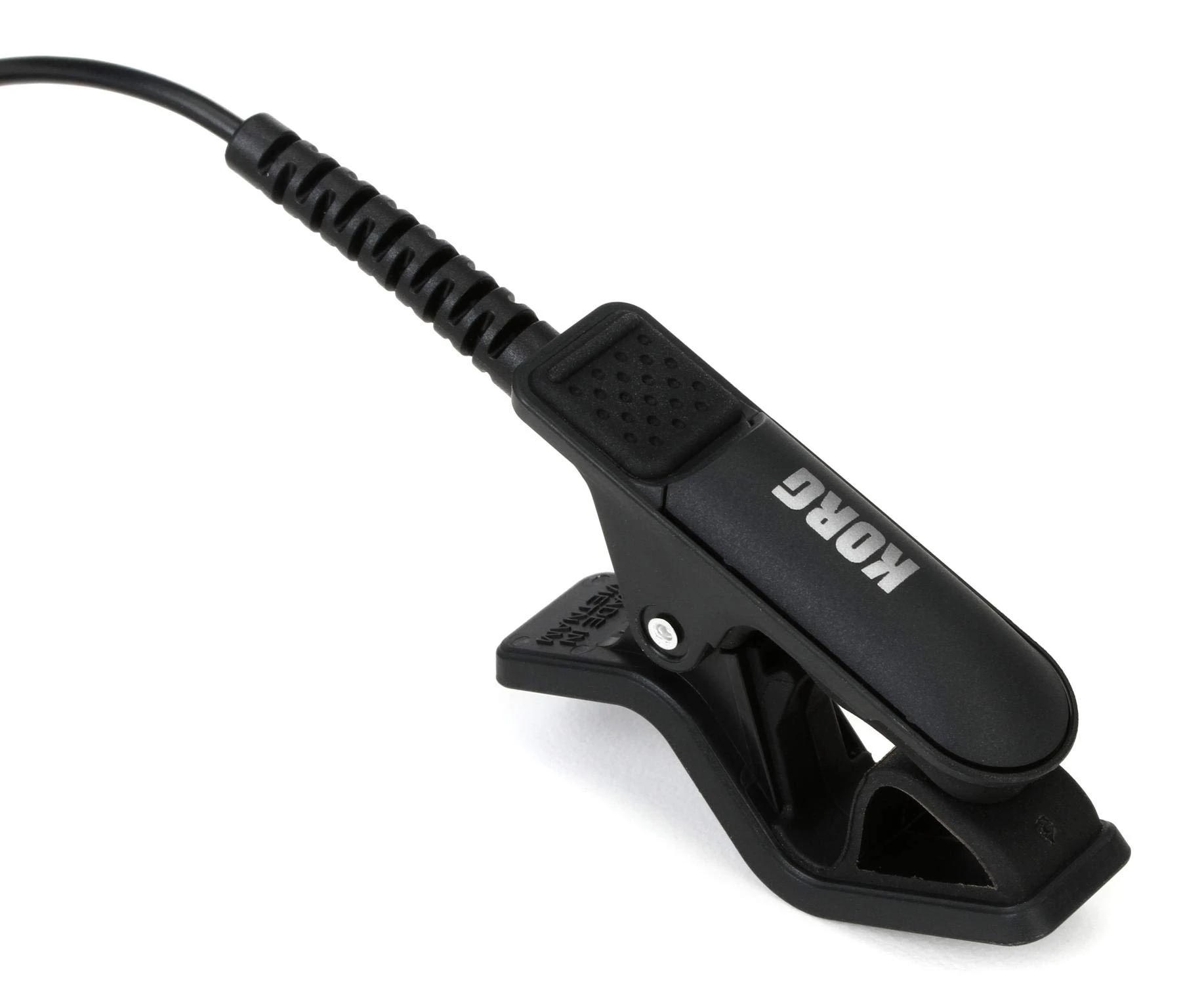 Korg - CM-300-BK Improved Design Contact Microphone for Clip-Type Tuners - Black
