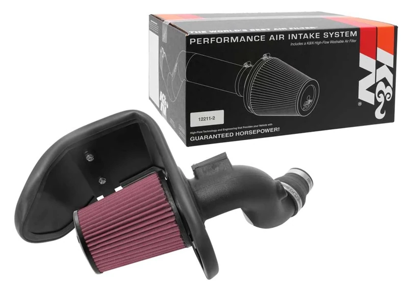 K&N Cold Air Intake Kit: Increase Acceleration & Engine Growl, Guaranteed to Increase Horsepower up to 9HP: Compatible with 1.5L, L4, 2016-2019 Chevy Malibu, 63-3106