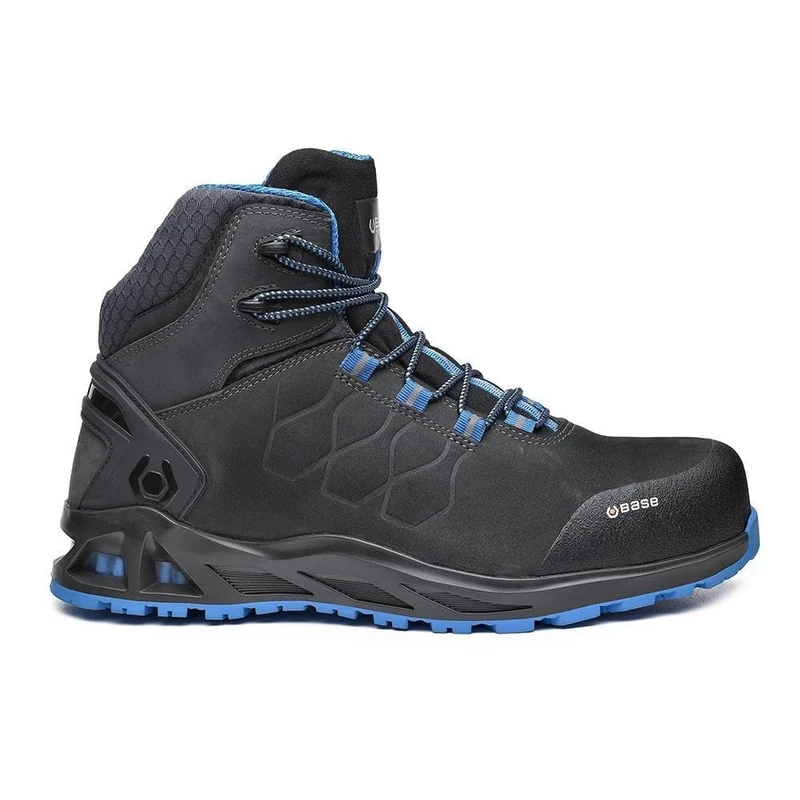 Base Protection B1001 Safety Shoe Grey/Blue, 43