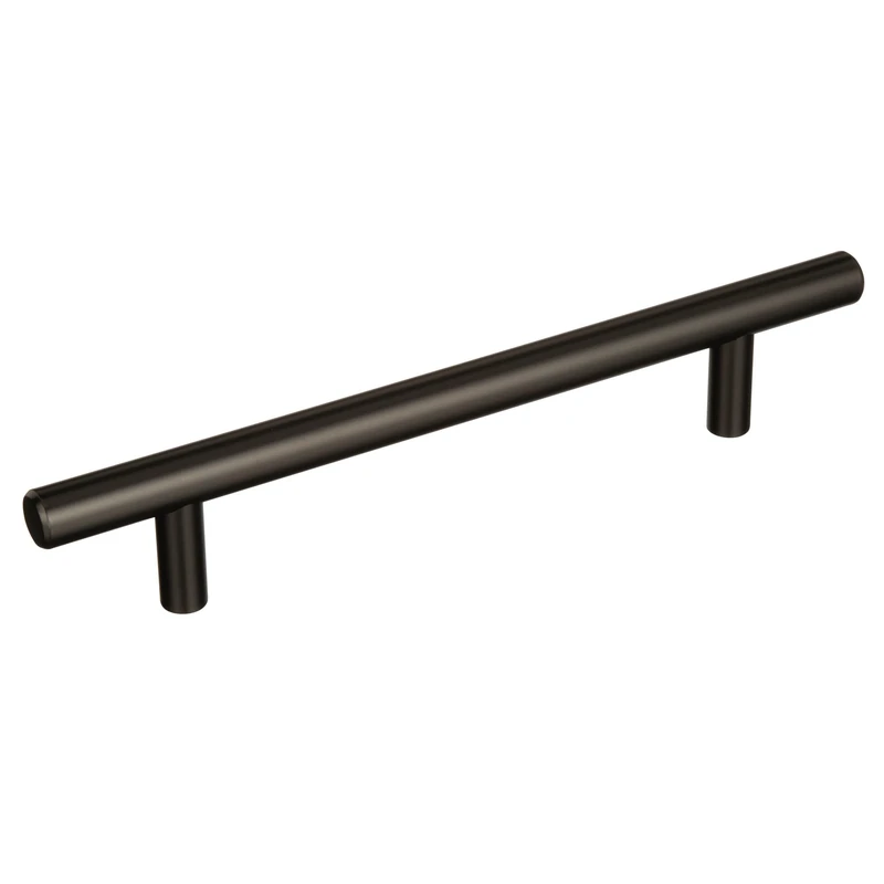 Amerock | Cabinet Pull | Black Bronze | 5-1/16 inch (128 mm) Center to Center | Bar Pulls | 10 Pack | Drawer Pull | Drawer Handle | Cabinet Hardware