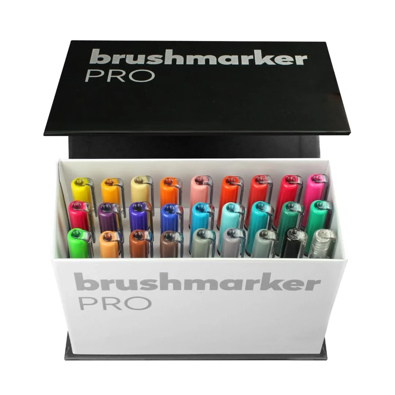 Karin Brushmarker PRO Mini Box 26 colours + 1 blender set, Assorted